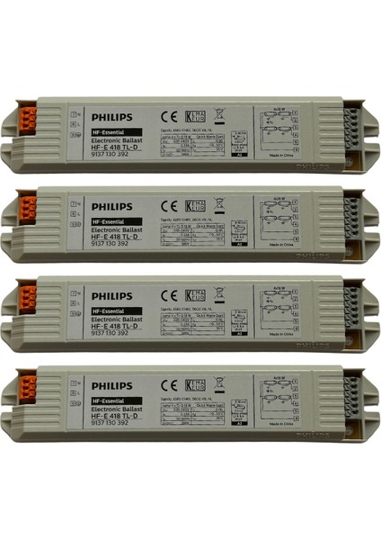 Hf-E 4X18W Elektronik Balast (4 Adet)