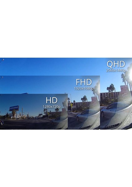 DVR-Q1000 Sürücü Destekli Bağlantılı Araç Kamerası, True Hdr Özellikli 2k Qhd, 156° Geniş Açılı Lens ve Wifi