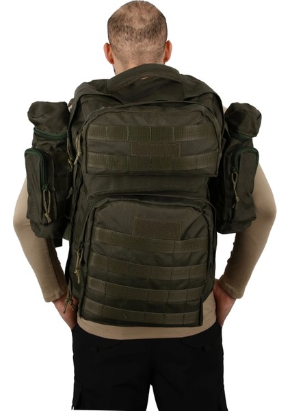Askeri Operasyon Çantası Haki Renk 110 Litre Cordura Kumaş Su Itici