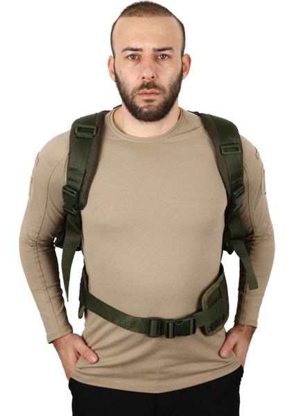 Askeri Operasyon Çantası Haki Renk 110 Litre Cordura Kumaş Su Itici