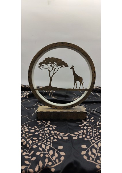 3D Ahşap Aydınlatma"afrika'nın Sade Güzelliği"