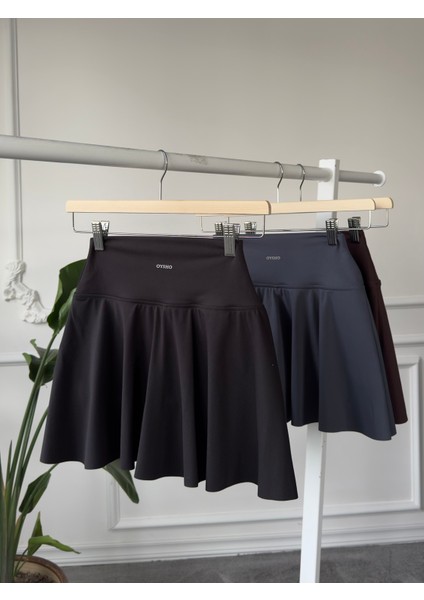 Belize Tasarım Marka Şort Etek- Siyah modelleri