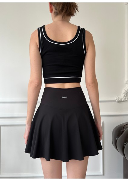 Belize Tasarım Marka Şort Etek- Siyah fırsatları