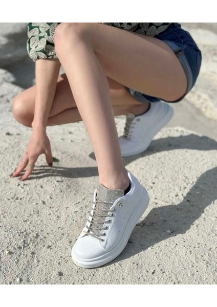 Günlük Taşlı Spor Ayakkabı Sneaker modelleri