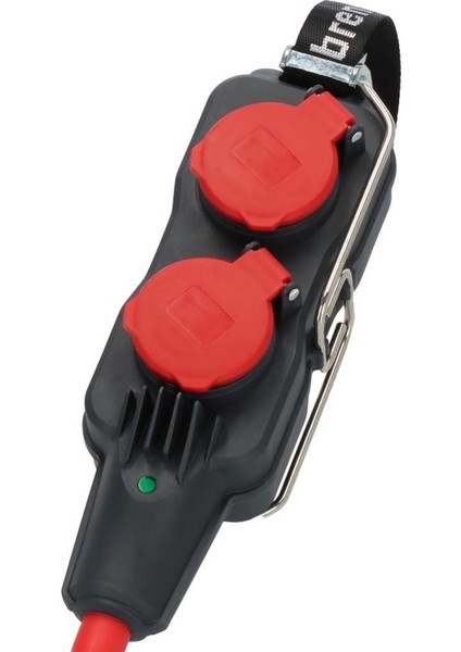 Profesyonel Serisi Power-Block Serisi 4 Soketli 230V/16A IP54 Dış Mekana Uygun LED Göstergeli Fiş Ucu (Kablosuz) Golyat Fiş