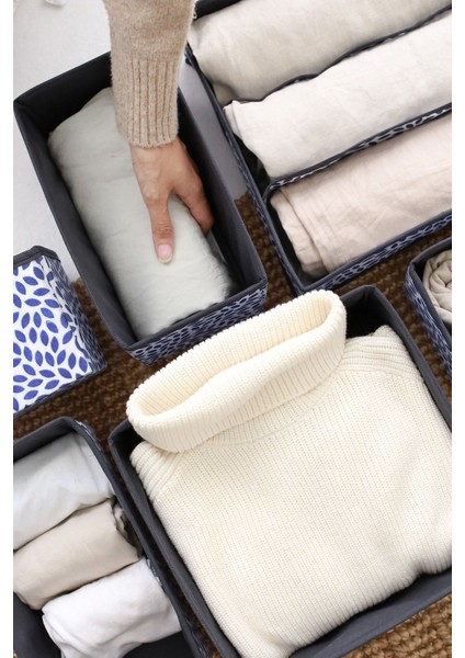 2'li Yaprak Desenli Çocuk Odası Dolap Çekmece Içi Çamaşır Düzenleyici Saklama Kutusu Organizer fiyatları