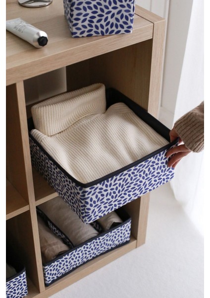 2'li Yaprak Desenli Çocuk Odası Dolap Çekmece Içi Çamaşır Düzenleyici Saklama Kutusu Organizer fırsatları