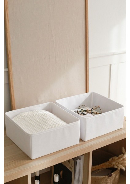 2'li Çocuk Odası Dolap Çekmece Içi Çamaşır Düzenleyici Saklama Kutusu Organizer