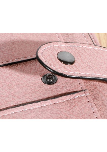 Orta Uzunluk Cüzdan Bayan Öğrenci Üç Katlı Küçük Cüzdan Toka Kart Tutucu (Yurt Dışından) modelleri