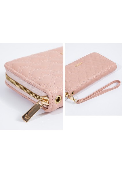 Cüzdan Kadın Uzun Tek Fermuarlı Büyük Kapasiteli Değişim Kutusu El Çantası Cep Telefonu (Yurt Dışından) indirimleri