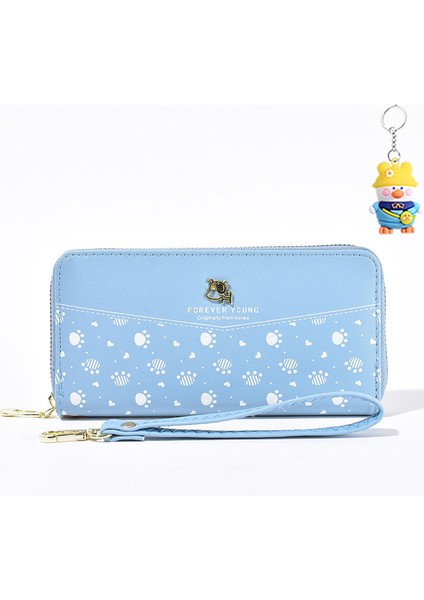 Uzun Cüzdan Kadın Moda Çoklu Kart Yuvası Büyük Kapasiteli Clutch Cüzdan (Yurt Dışından)