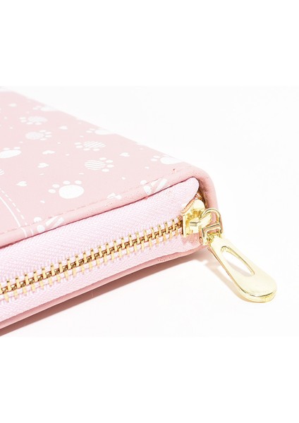 Uzun Cüzdan Kadın Moda Çoklu Kart Yuvası Büyük Kapasiteli Clutch Cüzdan (Yurt Dışından)