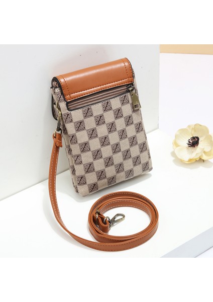 Bayan Cep Telefonu Çantası Çift Katmanlı Crossbody Çantası Cep Telefonu Çantası Değişiklik Mini Çanta Taşınabilir (Yurt Dışından) fiyatları