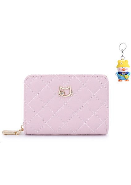 Sevimli Yavru Kedi Kız Bozuk Para Cüzdanı Organ Kart Tutucu Kart Tutucu (Yurt Dışından)