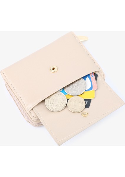 Basit Cüzdan Bayanlar Para Cüzdanı Çoklu Kart Yuvası Cüzdan Kadın Clutch Çanta (Yurt Dışından)