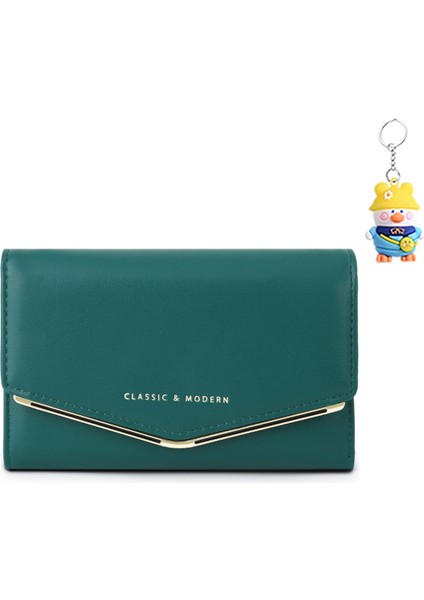 Moda Bayan Cüzdan Çoklu Kart Yuvası Bayanlar Clutch Kart Tutucu (Yurt Dışından)