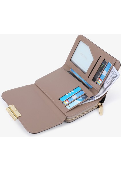 Bayanlar Cüzdanı Moda Clutch Çoklu Kart Yuvası Kart Tutucu Para Cüzdanı (Yurt Dışından)
