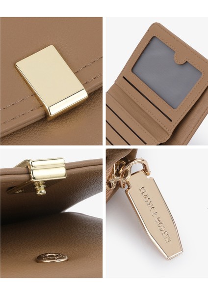 Kadın Clutch Çoklu Kart Yuvası Bayan Cüzdan Cüzdan Moda Para Cüzdanı (Yurt Dışından)