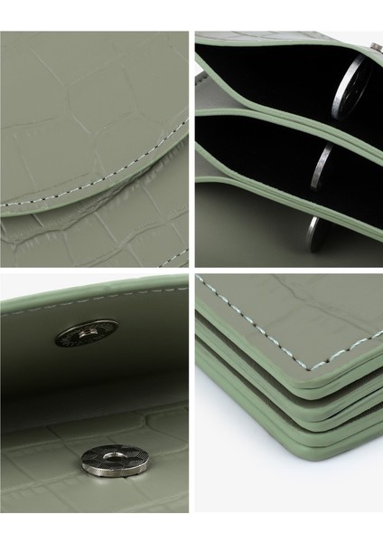 Gündelik Bayan Ultra Ince Kart Tutucu Çok Yönlü Kartvizit Kart Tutucu (Yurt Dışından) indirimleri