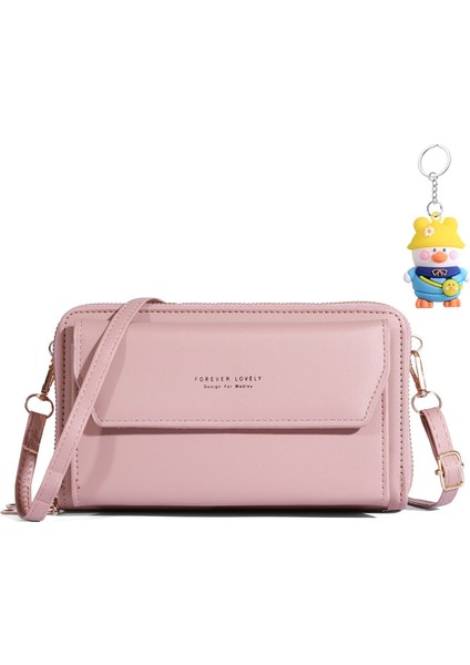 Bayanlar Cüzdanı Büyük Kapasiteli Çok Fonksiyonlu Omuz Çantası Orta Uzunluk Düşüş Çantası Para Çantası (Yurt Dışından)