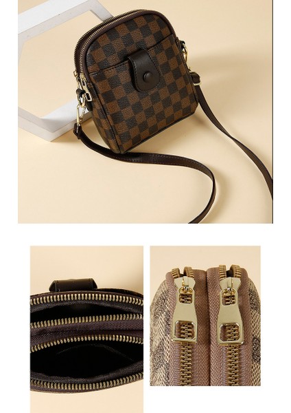 Cep Telefonu Çantası Kadın Crossbody Moda Çok Yönlü Omuz Çantası Mini Küçük Çanta (Yurt Dışından) indirimleri