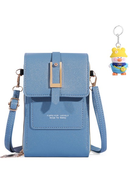 Cep Telefonu Çantası Crossbody Dokunmatik Ekran Cep Telefonu Çantası Cüzdan Omuz Çantası Taşınabilir (Yurt Dışından)