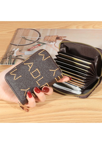 Organ Kart Tutucu Kadın Kimlik Yuvası Kart Çantası Kart Para Cüzdanı Hepsi Bir Arada Çanta Cüzdanı (Yurt Dışından) modelleri