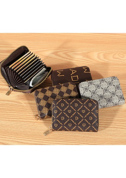 Organ Kart Tutucu Kadın Kimlik Yuvası Kart Çantası Kart Para Cüzdanı Hepsi Bir Arada Çanta Cüzdanı (Yurt Dışından) indirimleri