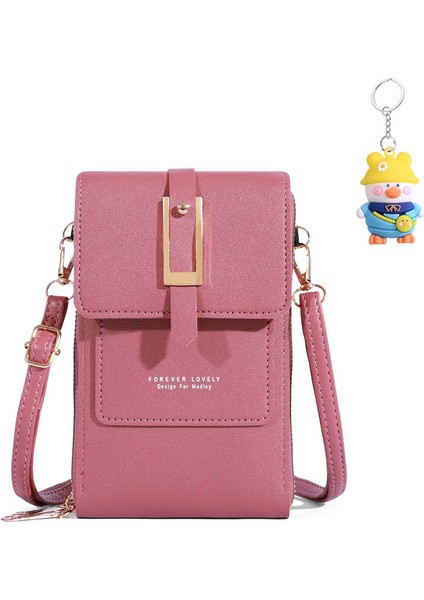 Cep Telefonu Çantası Crossbody Dokunmatik Ekran Cep Telefonu Çantası Cüzdan Omuz Çantası Taşınabilir (Yurt Dışından)