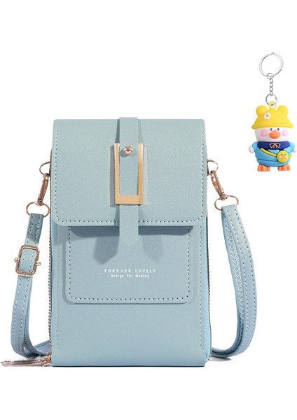 Cep Telefonu Çantası Crossbody Dokunmatik Ekran Cep Telefonu Çantası Cüzdan Omuz Çantası Taşınabilir (Yurt Dışından)