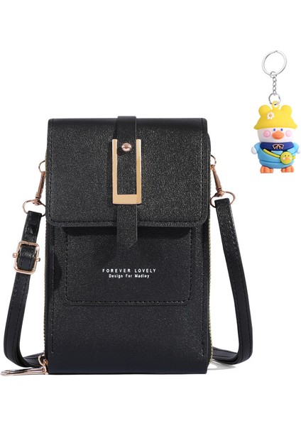Cep Telefonu Çantası Crossbody Dokunmatik Ekran Cep Telefonu Çantası Cüzdan Omuz Çantası Taşınabilir (Yurt Dışından)