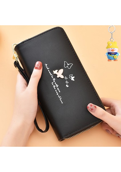 Cüzdan Kadın Uzun Moda Bilek Clutch Çanta (Yurt Dışından)