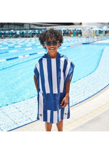 Uv Korumalı Çocuk Pançosu S Whitsunday Blue