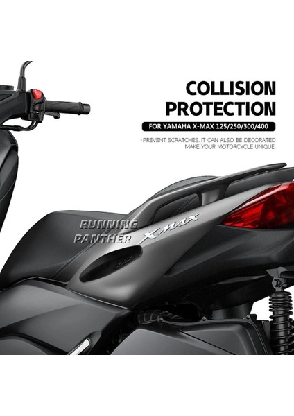 Xmax Techmax 250/300 2018/2022 Kuyruk Grenaj Koruma Seti Kauçuk Ped