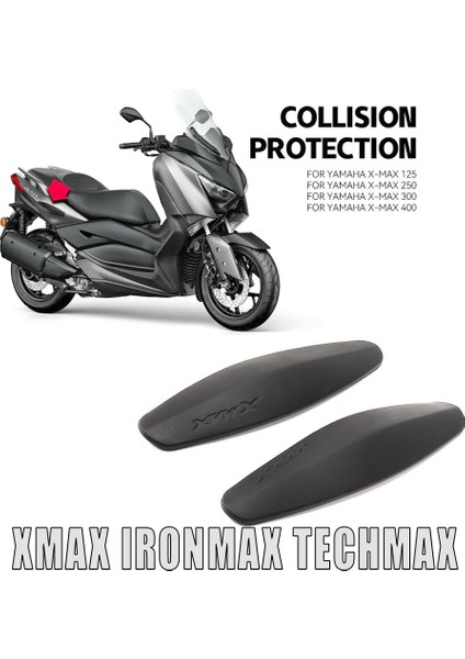 Xmax Techmax 250/300 2018/2022 Kuyruk Grenaj Koruma Seti Kauçuk Ped modelleri