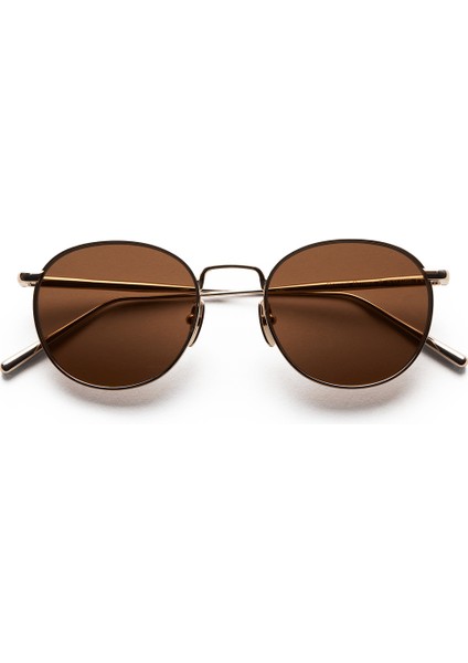 Steel Round Brown - Kahverengi Yetişkin Güneş Gözlüğü