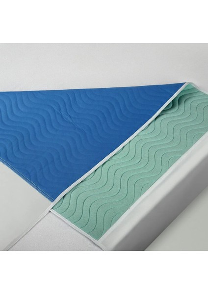 Hasta Bezi Yıkanabilir Emici Ve Koruyucu Ped 90x140 cm Kanatlı
