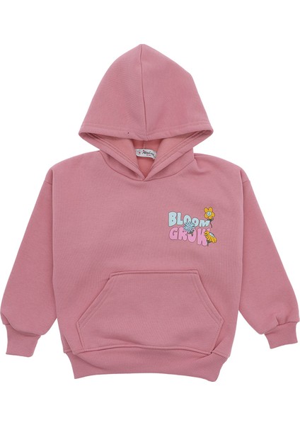 Kız Çocuk Sweatshirt Kapüşonlu