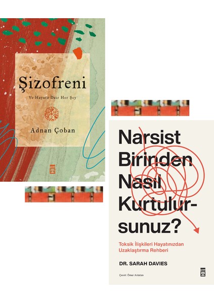 Narsist Birinden Nasıl Kurtulursunuz / Şizofreni (2 Kitap)