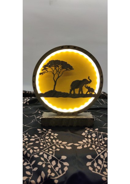 3D Ahşap Aydınlatma"afrika'nın Doğal Güzelliği" fırsatları