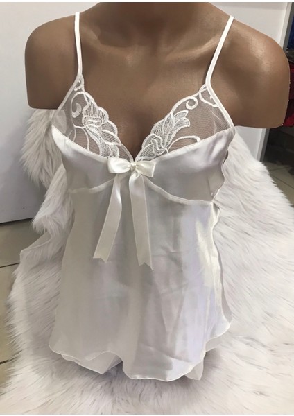 Saten 6 'li Sabahlıklı Çeyiz Set