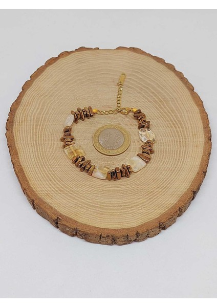 Sitrin Taşı Tasarım Bileklik (55912) indirimleri