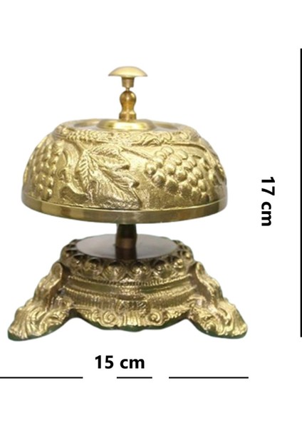 Pirinç Resepsiyon Çanı 12280