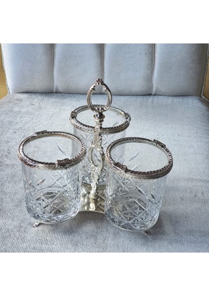 Üçlü Kaşıklık Gümüş