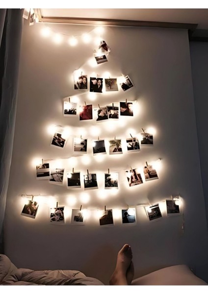 20 Mandallı Pilli Ip LED - Beyaz Işık fiyatları
