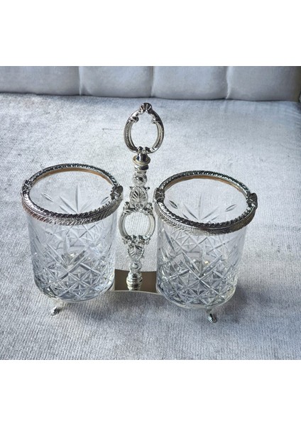 Ikili Kaşıklık Gümüş