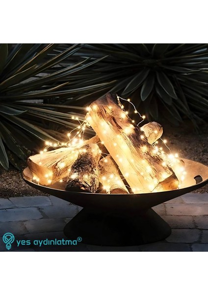 3 Fonksiyonlu 3 Metre Gün Işığı Peri LED - Pilli