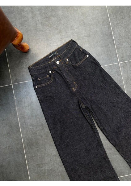 Kadın Yüksek Bel En Boy Likralı Comfort Ispanyol Paça Antrasit Kot Pantolon modelleri