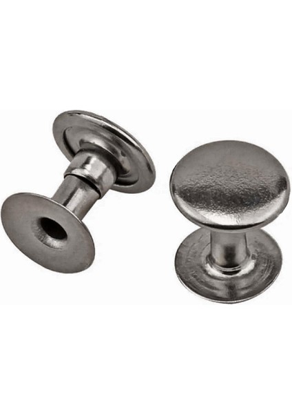 7 mm 33 No Platin Renk 30 Adet Perçin Rivet