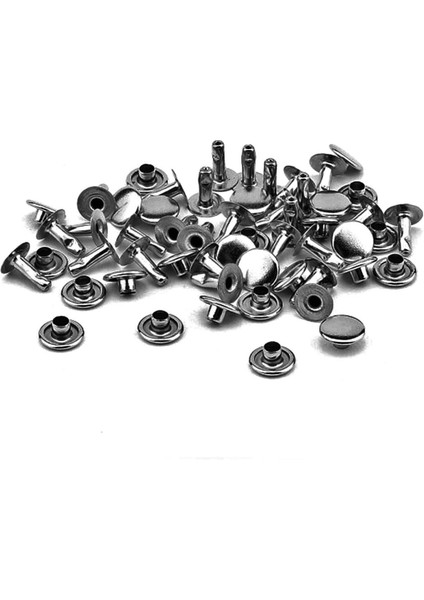 7 mm 33 No Platin Renk 30 Adet Perçin Rivet